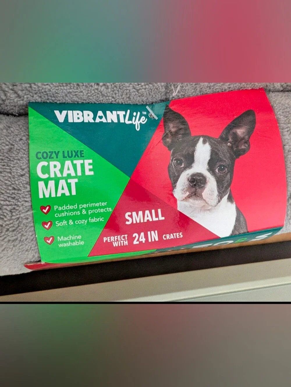 Vibrant Life Small Dog Bed And Chew Toys